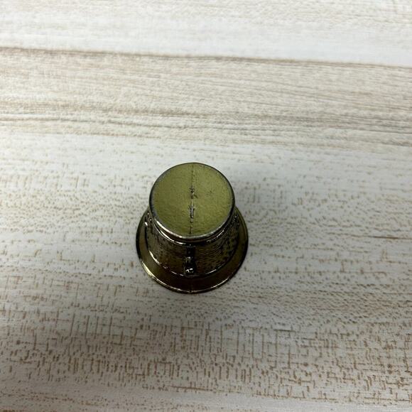 Miniature Dollhouse Mortar Ice Bucket Trashcan Dollhouse Furniture Bronze Color - Picture 5 of 12
